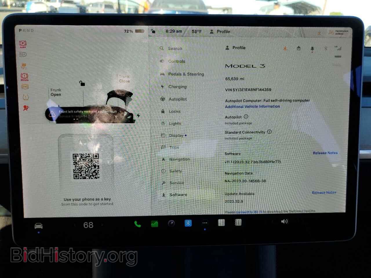 2022 TESLA MODEL 3 - VIN: 5YJ3E1EA8NF144359 - Photo 9