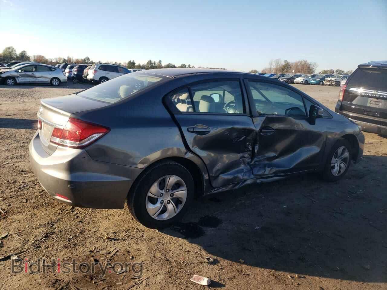 2013 HONDA CIVIC - VIN: 19XFB2F54DE055213 - Фото 3