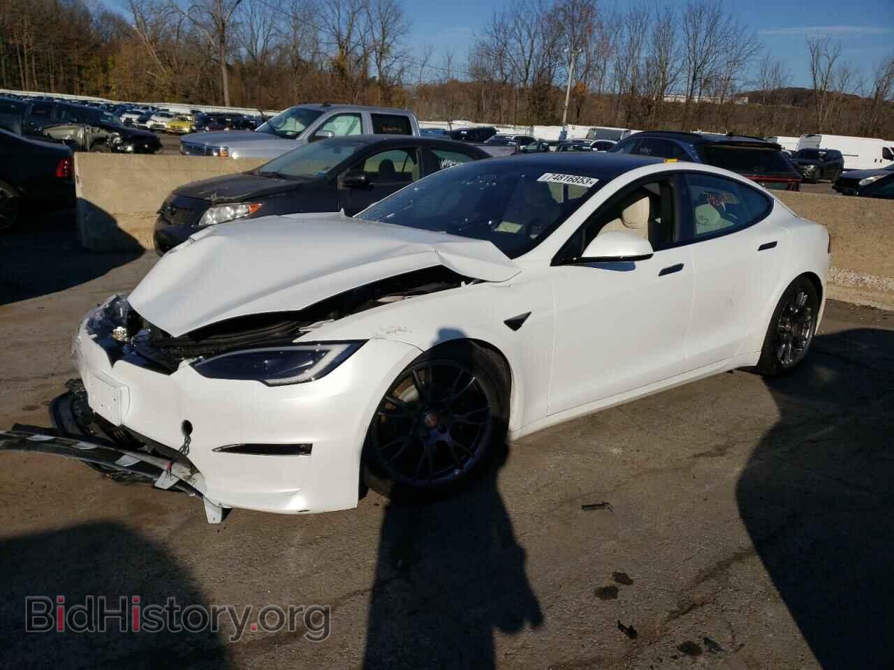Photo 5YJSA1E59NF486137 - TESLA MODEL S 2022