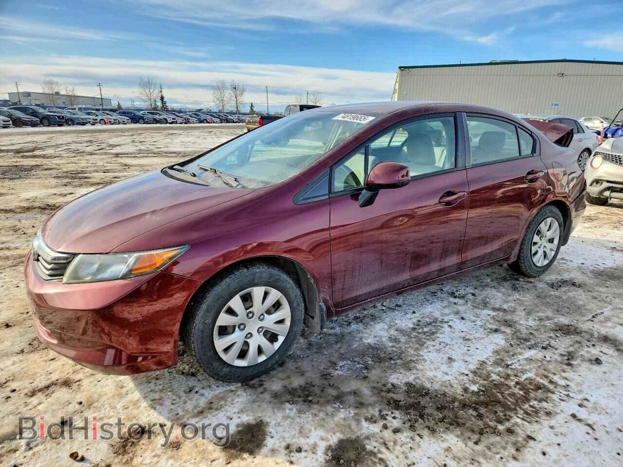 Photo 2HGFB2F47CH062152 - HONDA CIVIC 2012