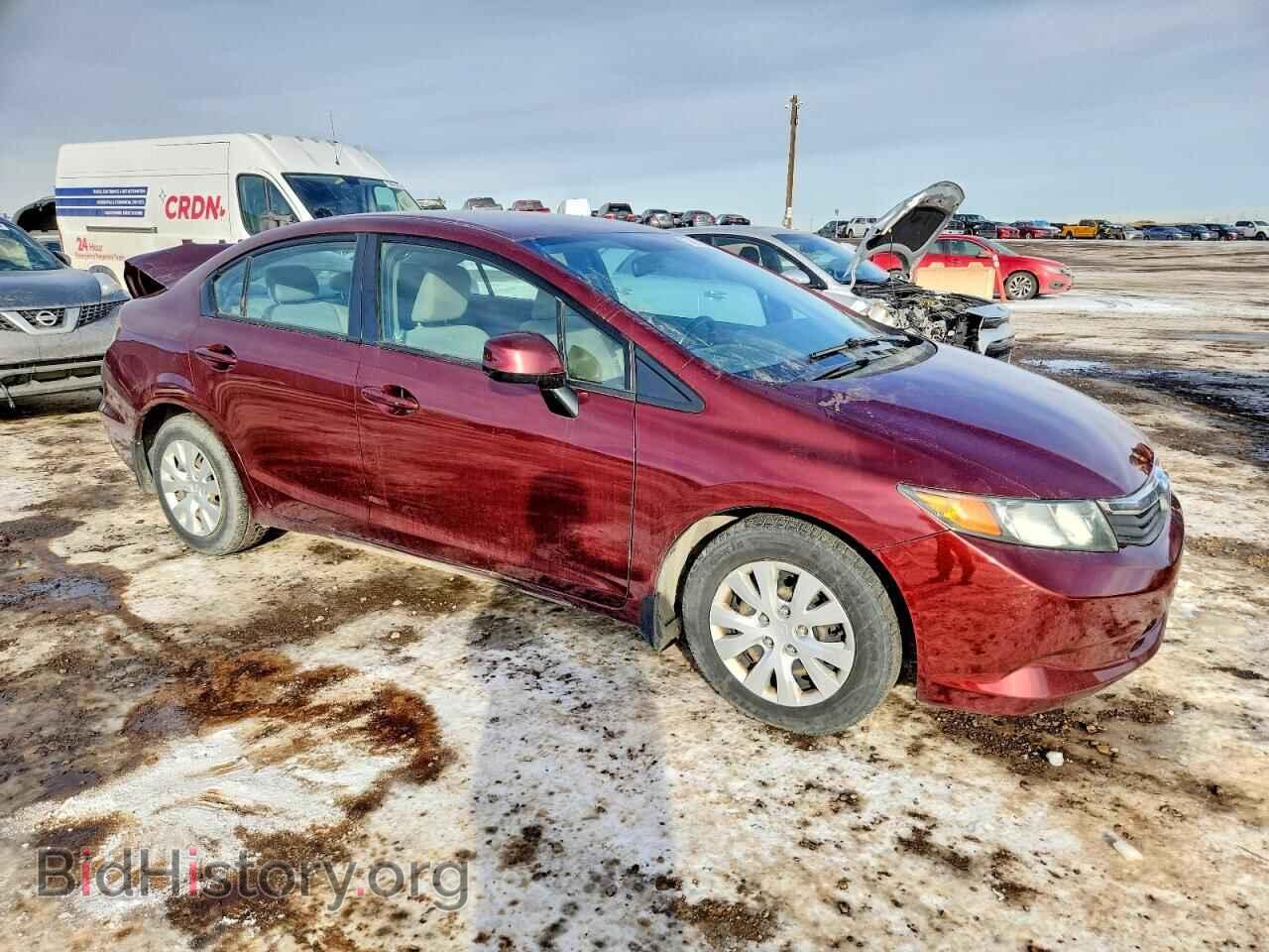 2012 HONDA CIVIC - VIN: 2HGFB2F47CH062152 - Фото 4