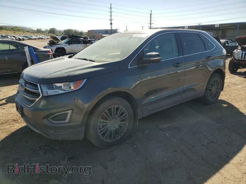 2015 Ford EDGE SEL (VIN 2FMTK4J96FBC15879) — photo 1 of 13, Copart, damage: side