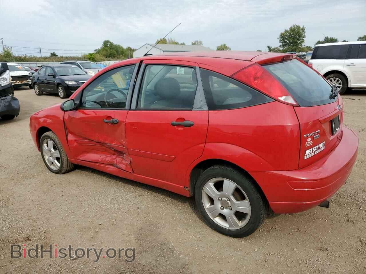 2007 FORD FOCUS - VIN: 1FAHP37N67W348500 - Фото 2