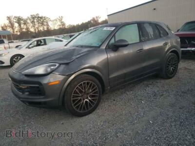 2020 Porsche CAYENNE, gray — VIN WP1AA2AYXLDA02464, Copart