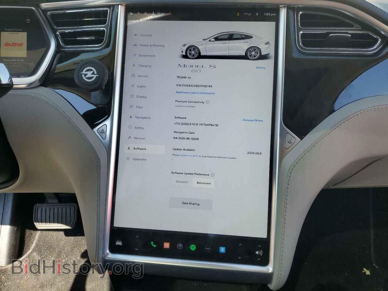 2013 TESLA MODEL S - VIN: 5YJSA1CG8DFP08749 - Photo 9