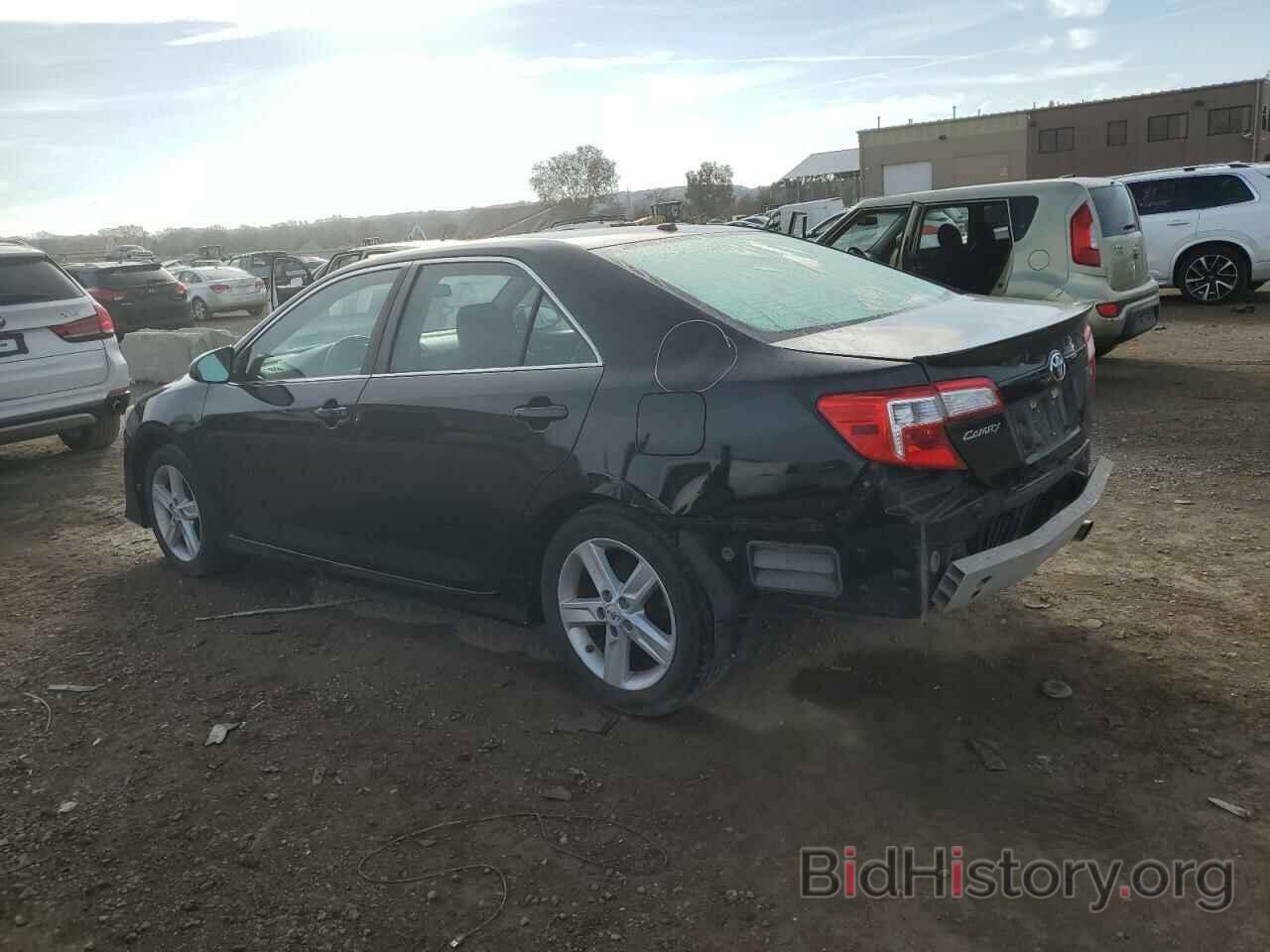 Report 4T1BF1FK2CU083252 TOYOTA CAMRY 2012 BLACK GAS - price and damage ...