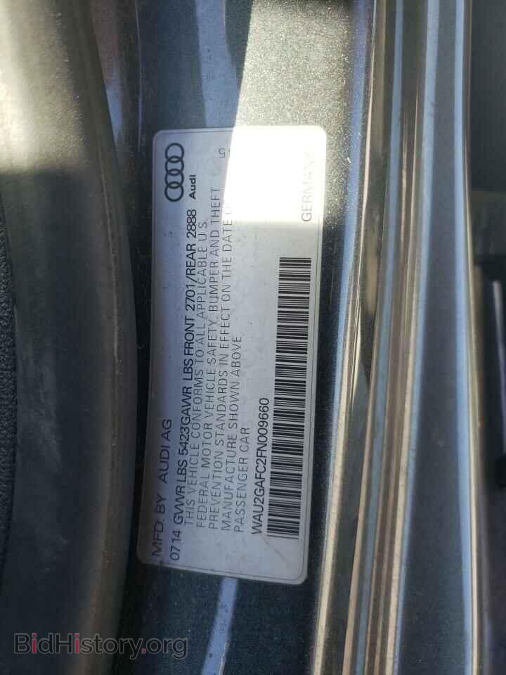 2015 AUDI A7 - VIN: WAU2GAFC2FN009660 - Фото 12