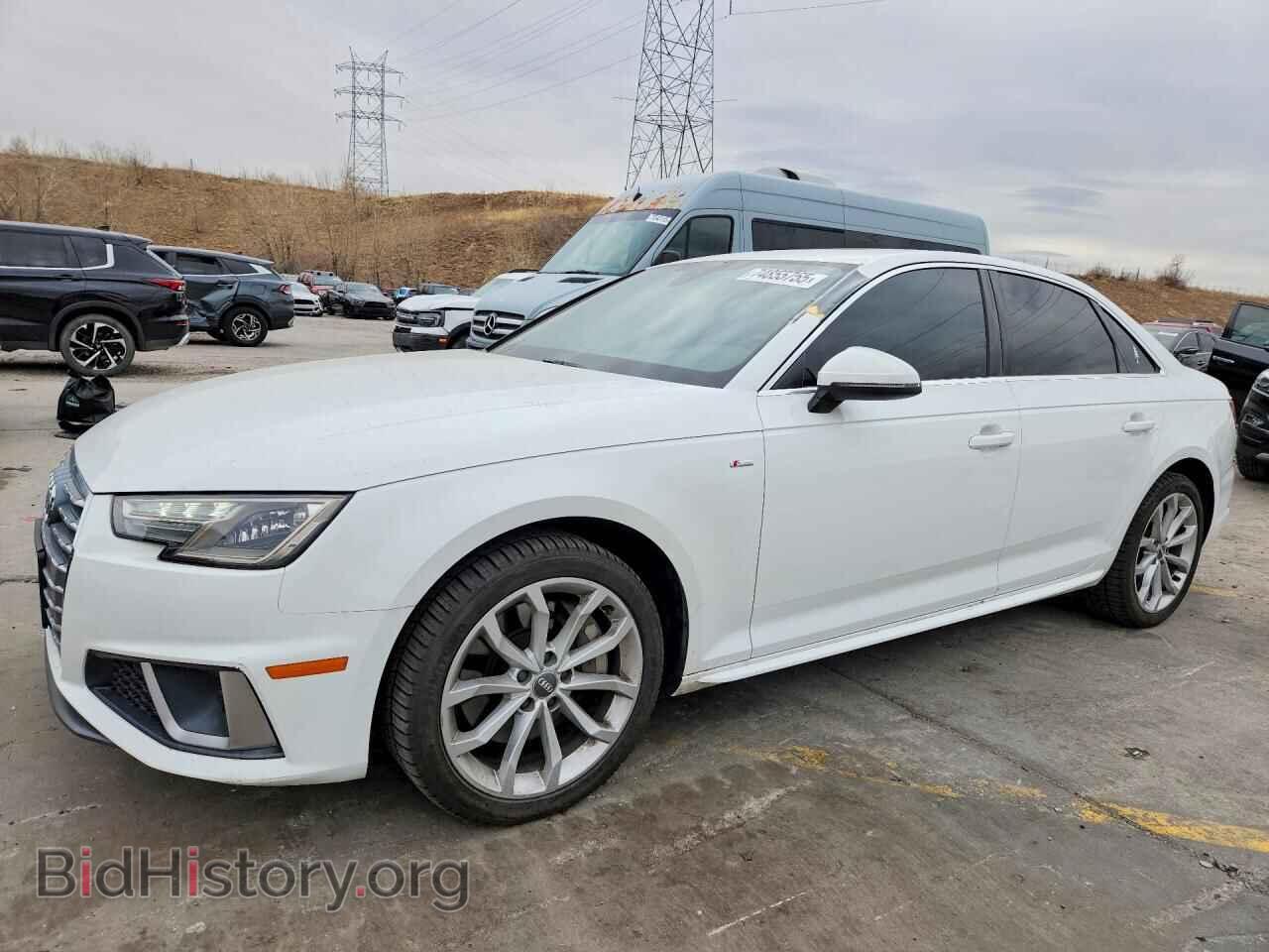 2019 AUDI A4 - VIN: WAUDNAF49KN005347 - Фото 1
