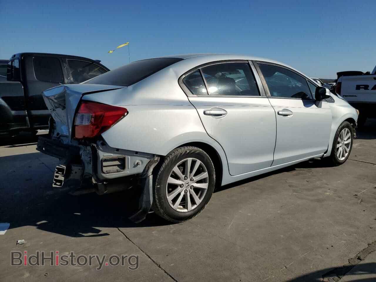 2012 HONDA CIVIC - VIN: 2HGFB2F87CH506231 - Фото 3