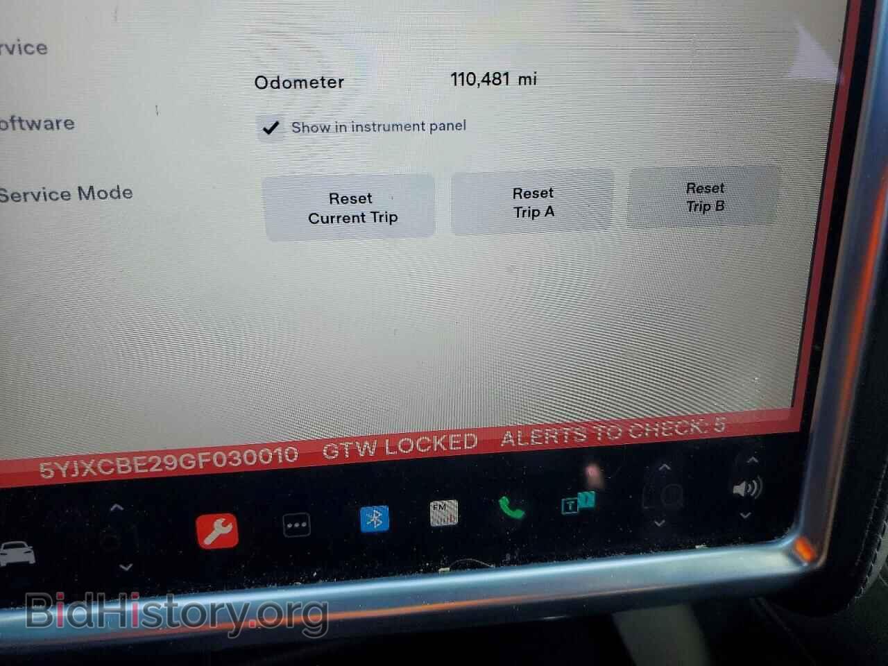 2016 TESLA MODEL X - VIN: 5YJXCBE29GF030010 - Photo 9