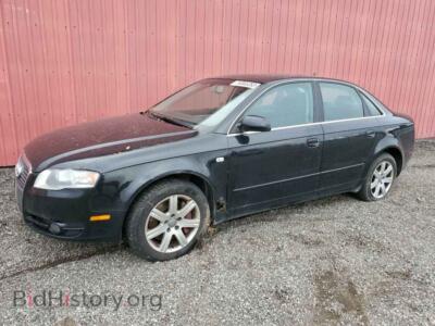 2008 Audi A4 A4 2.0T QU, черный — VIN WAUDF68E88A032507, Copart