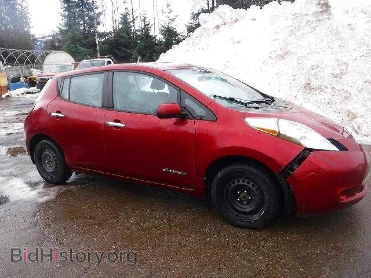 2013 NISSAN LEAF - VIN: 1N4AZ0CP1DC414739 - Фото 4