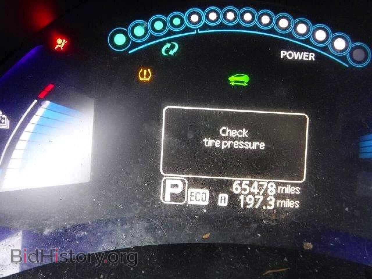 2013 NISSAN LEAF - VIN: 1N4AZ0CP1DC414739 - Фото 9