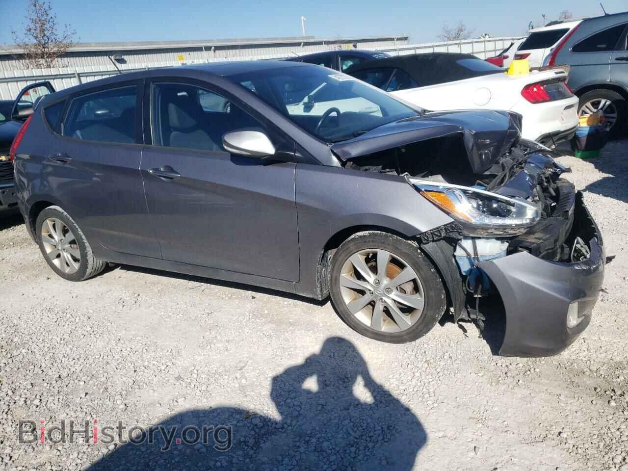 2014 HYUNDAI ACCENT - VIN: KMHCU5AE2EU166475 - Фото 4