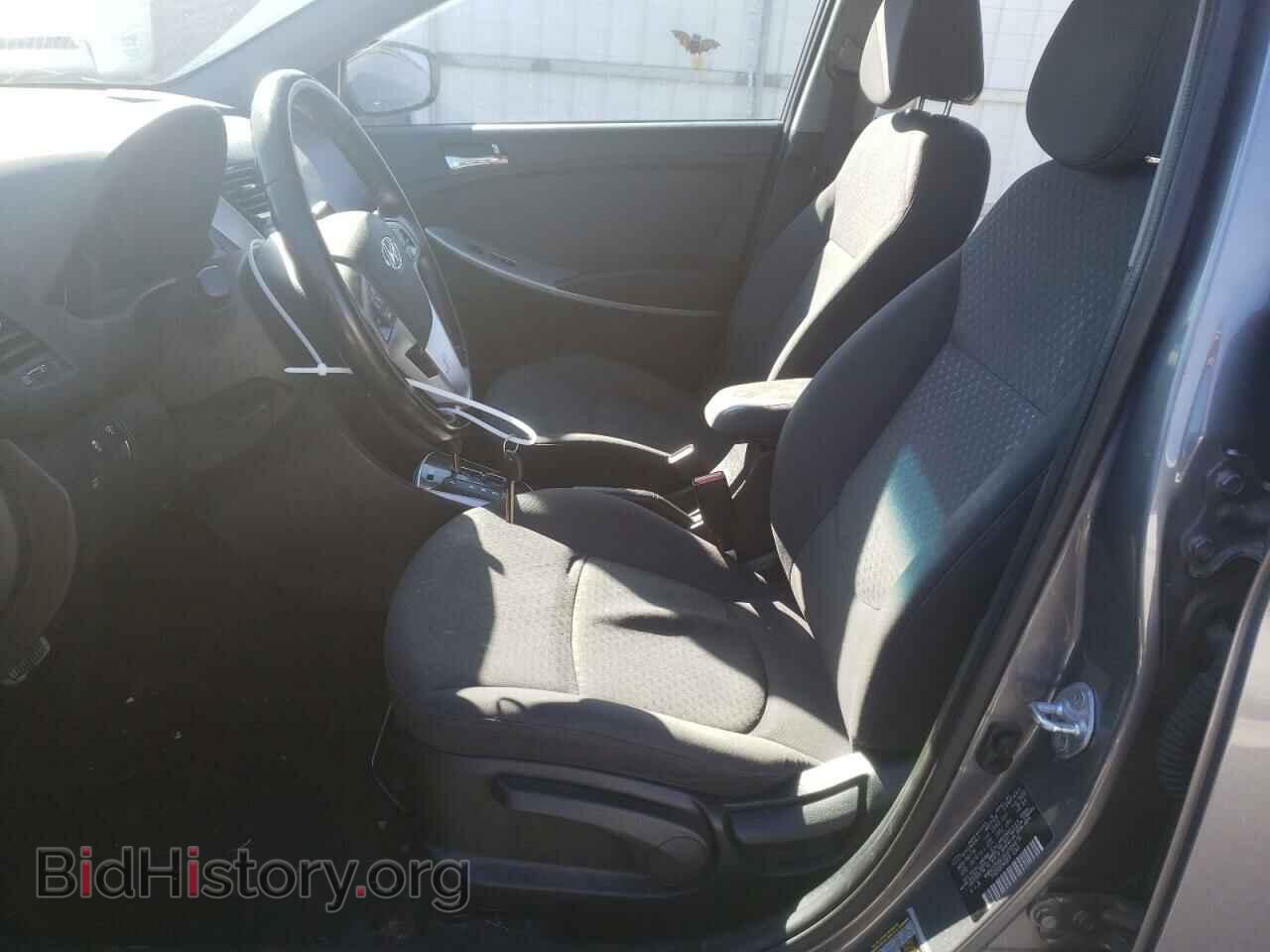 2014 HYUNDAI ACCENT - VIN: KMHCU5AE2EU166475 - Фото 7