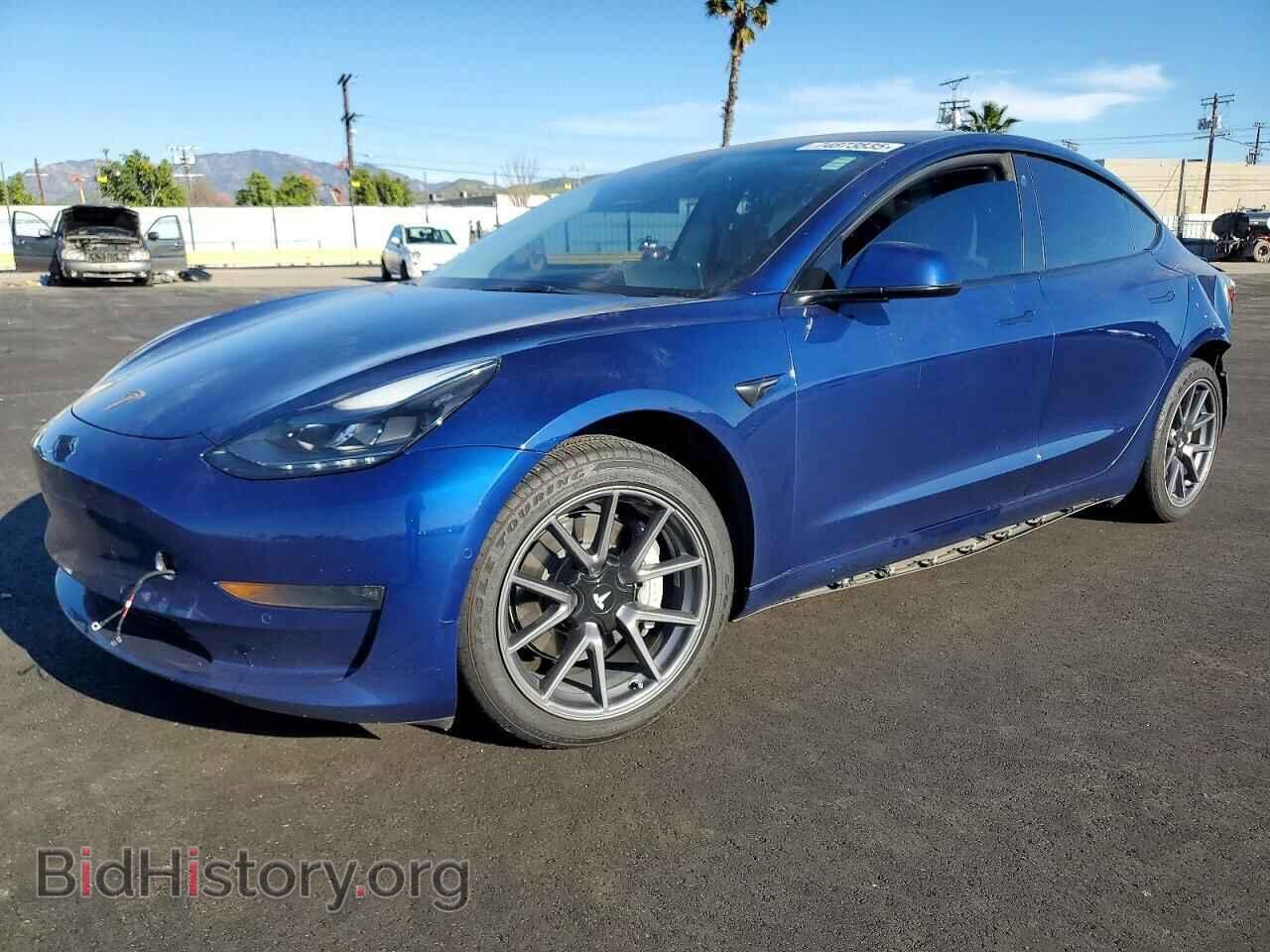 Photo 5YJ3E1EB6NF248969 - TESLA MODEL 3 2022
