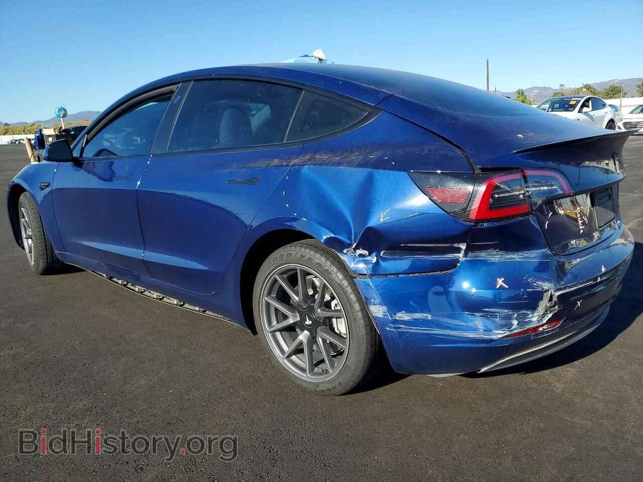 2022 TESLA MODEL 3 - VIN: 5YJ3E1EB6NF248969 - Фото 2