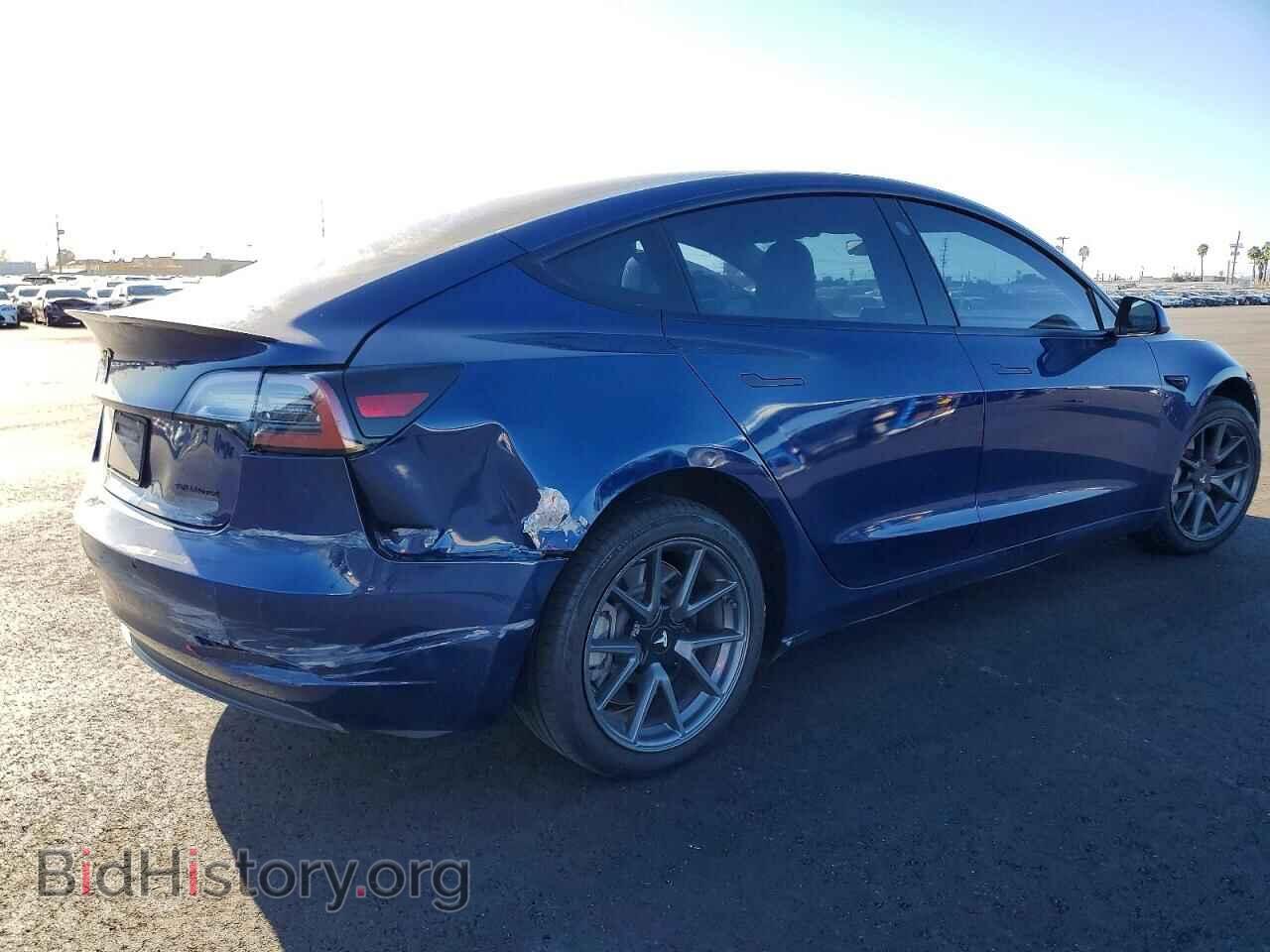 2022 TESLA MODEL 3 - VIN: 5YJ3E1EB6NF248969 - Фото 3
