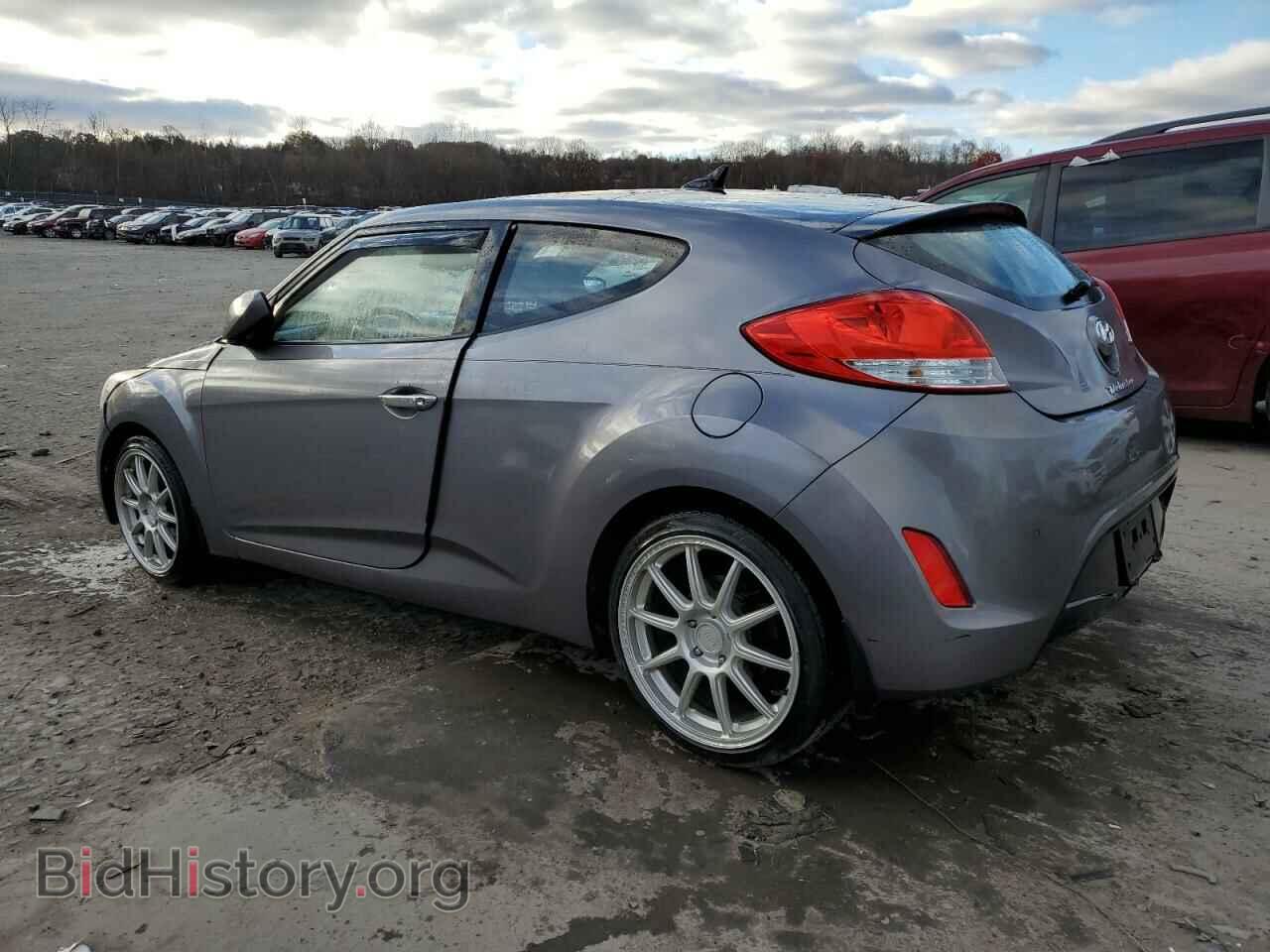 2013 HYUNDAI VELOSTER - VIN: KMHTC6AD9DU089635 - Фото 2