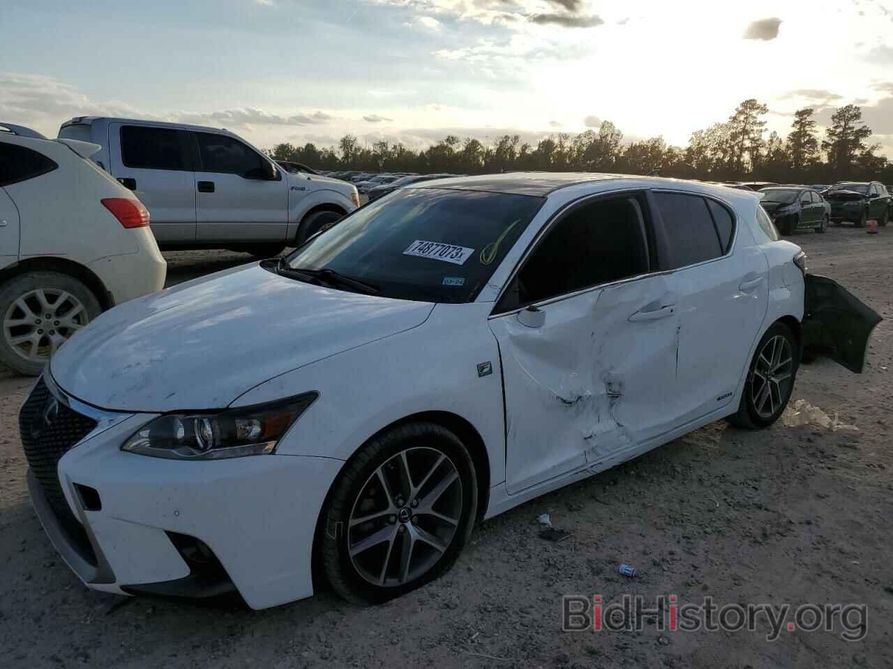 Photo JTHKD5BH2F2247416 - LEXUS CT 200 2015