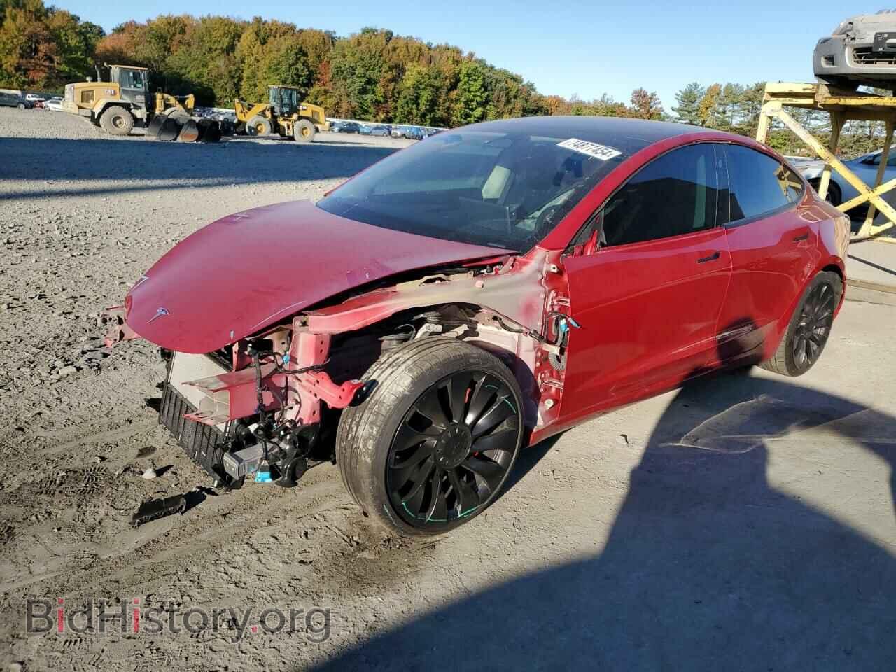 Фотография 5YJ3E1EC6NF248205 - TESLA MODEL 3 2022