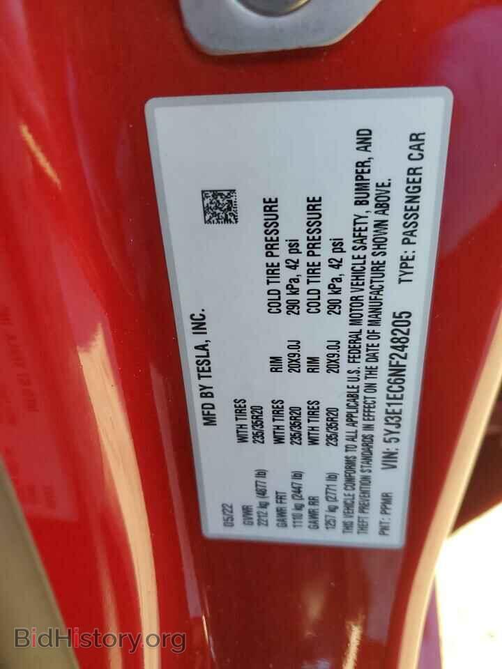 2022 TESLA MODEL 3 - VIN: 5YJ3E1EC6NF248205 - Photo 14