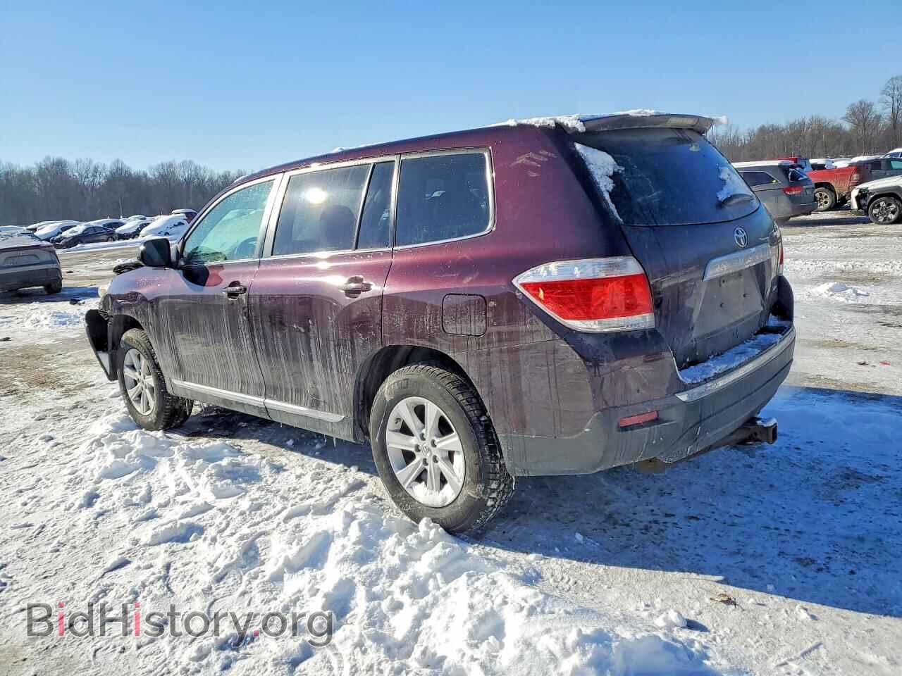 2013 TOYOTA HIGHLANDER - VIN: 5TDBK3EH8DS190507 - Фото 2