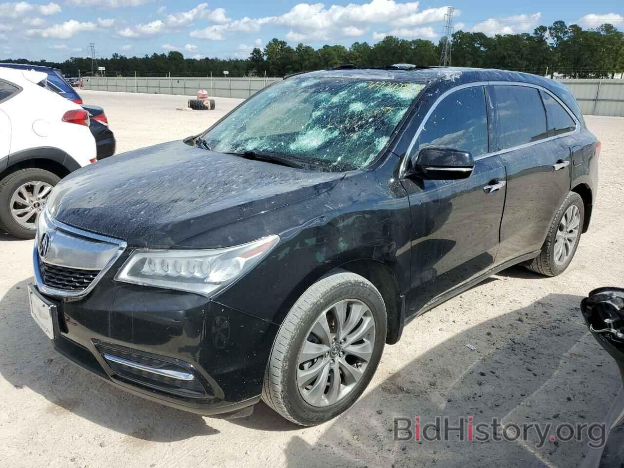 Photo 5FRYD3H44EB003331 - ACURA MDX 2014