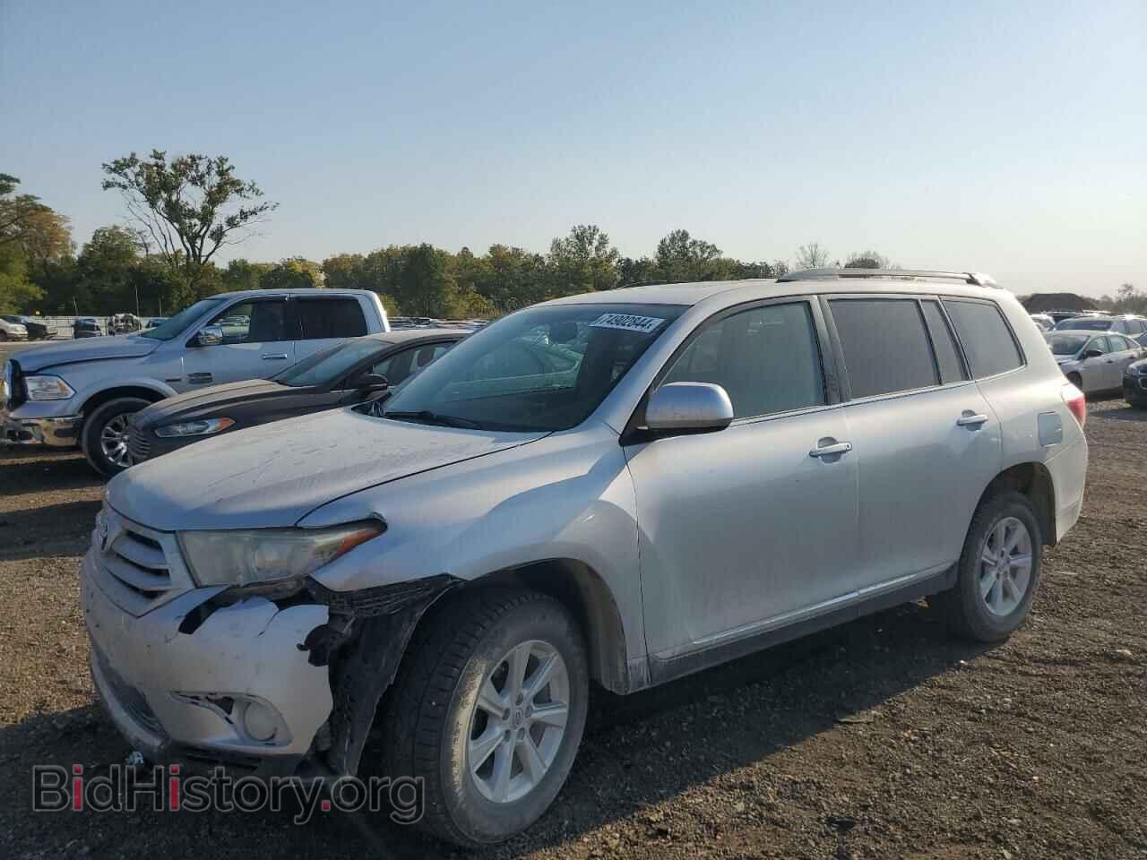 Photo 5TDZK3EH1CS057049 - TOYOTA HIGHLANDER 2012