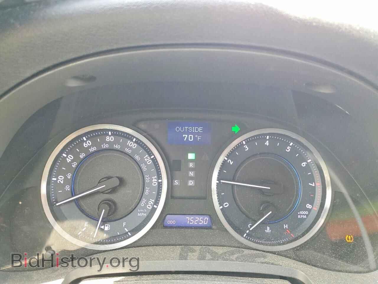 2012 LEXUS IS - VIN: JTHBF5C29C5180781 - Photo 9