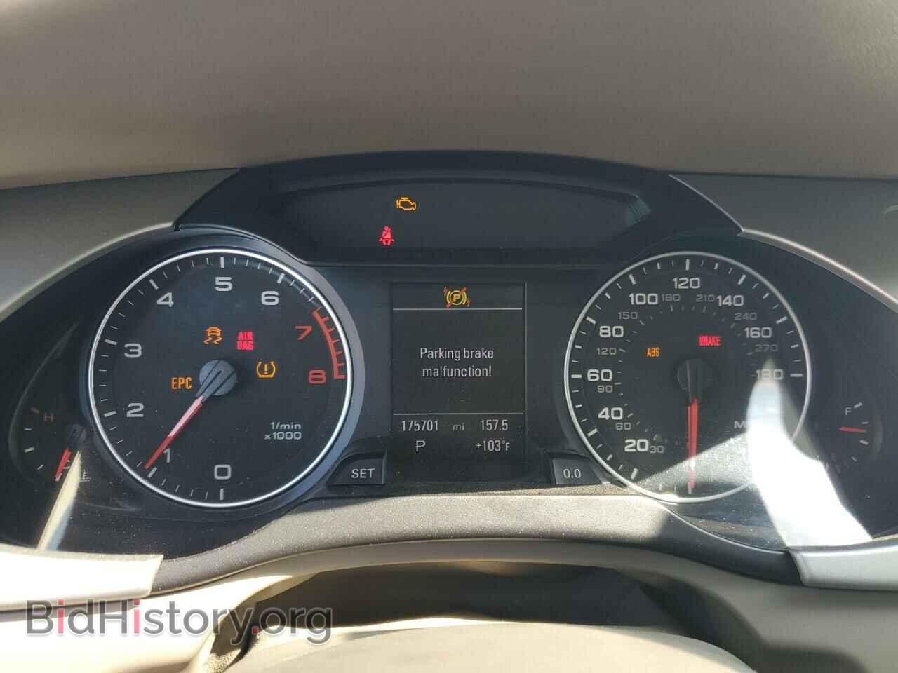 2012 AUDI A4 - VIN: WAUWFAFL5CA078589 - Фото 9