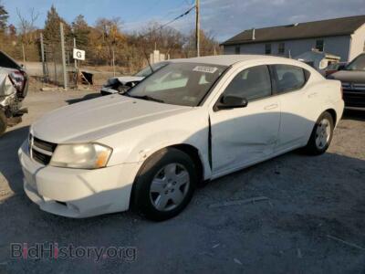 2010 Dodge AVENGER Avenger SX, белый — VIN 1B3CC4FBXAN182333, Copart