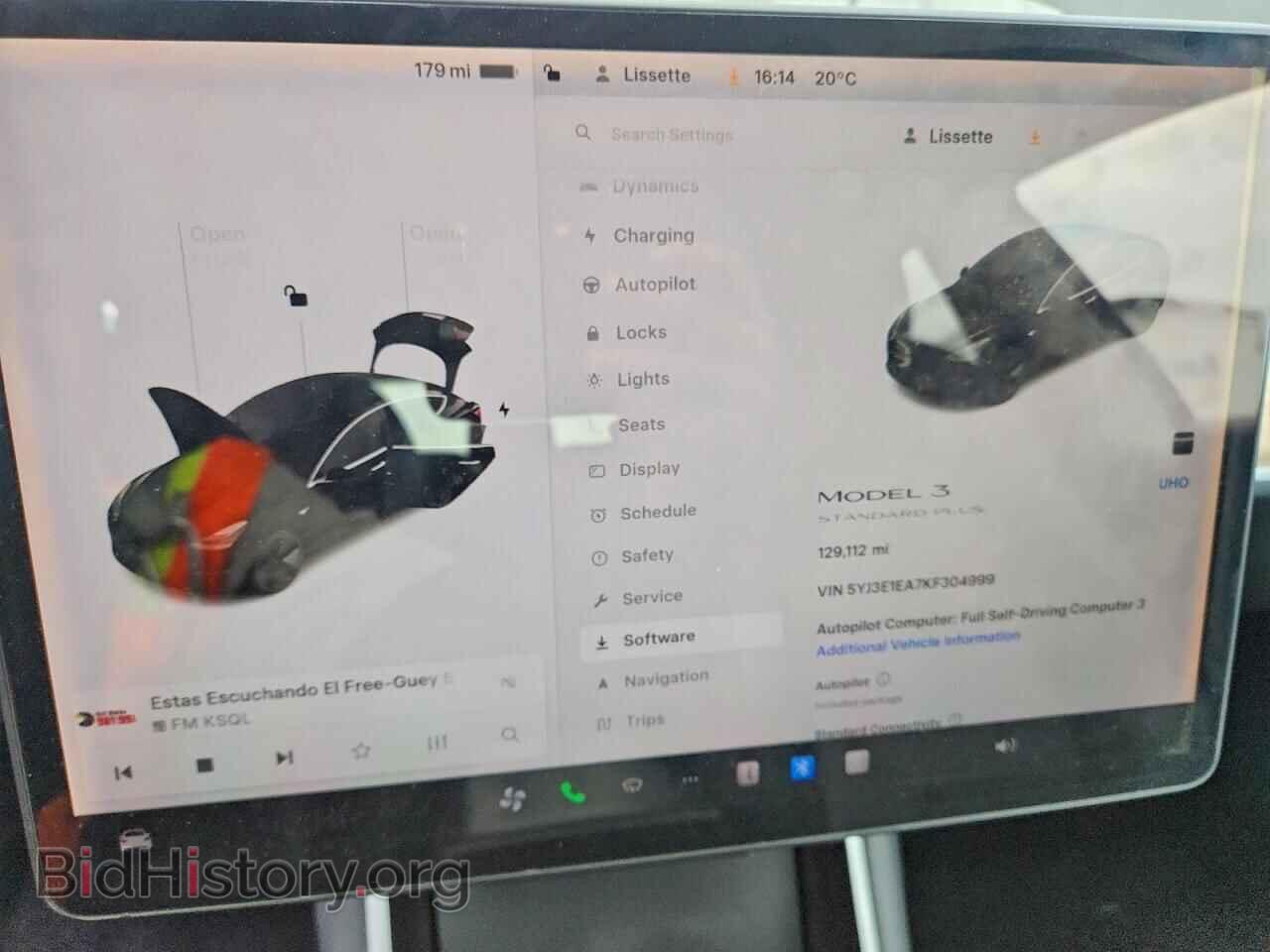 2019 TESLA MODEL 3 - VIN: 5YJ3E1EA7KF304999 - Photo 9