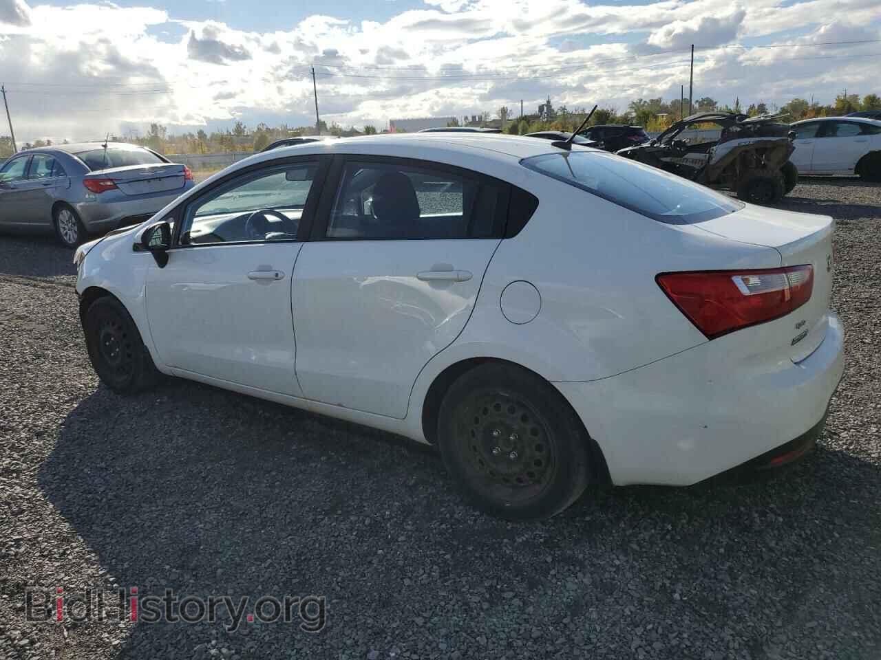 2013 KIA RIO - VIN: KNADM4A33D6257935 - Фото 2