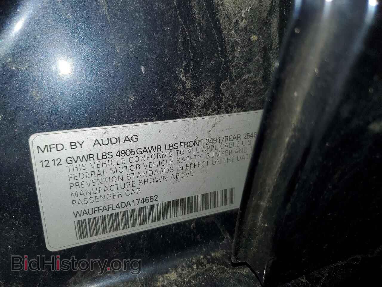 2013 AUDI A4 - VIN: WAUFFAFL4DA174652 - Фото 12