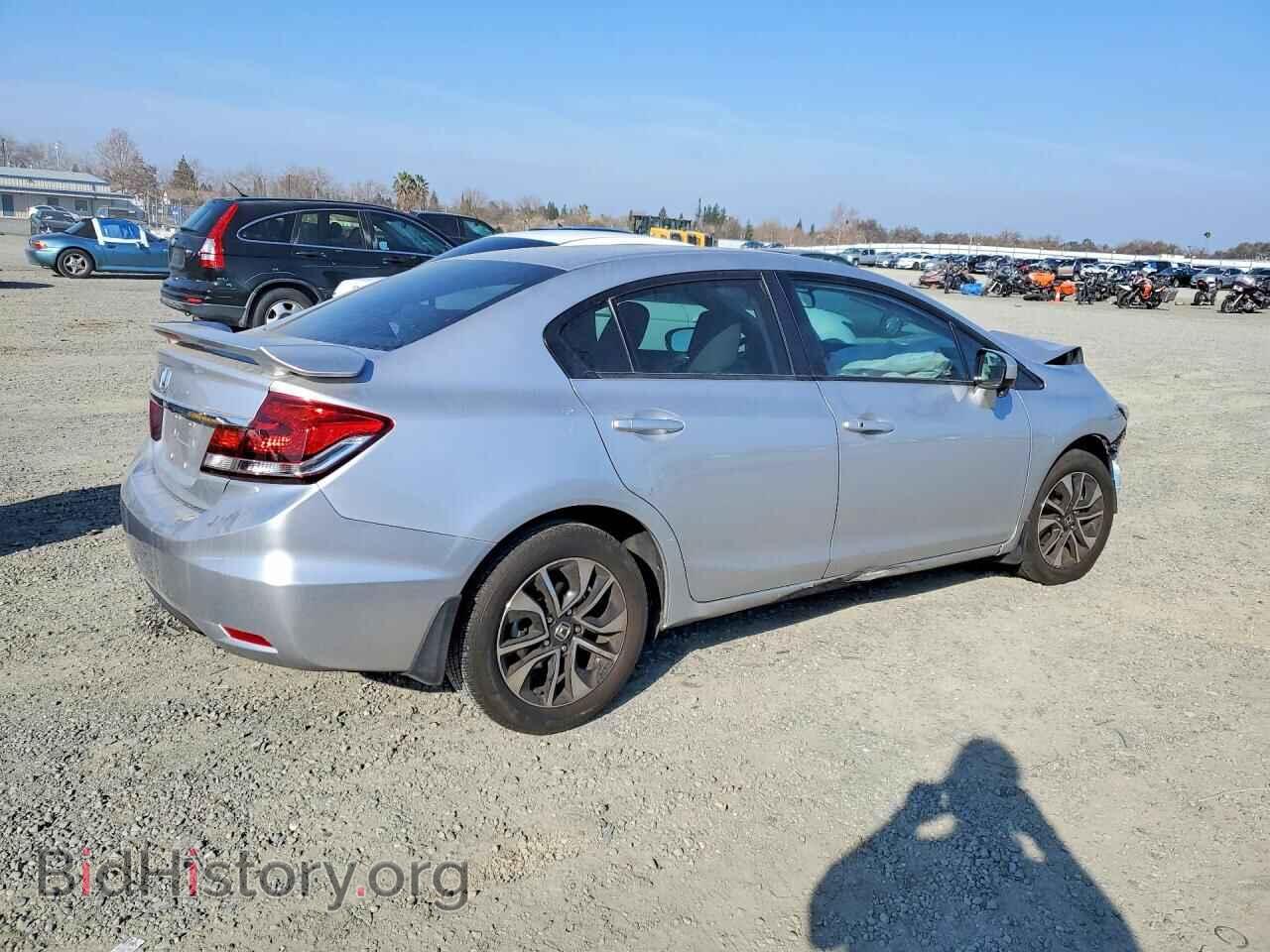 2014 HONDA CIVIC - VIN: 19XFB2F85EE244528 - Фото 3