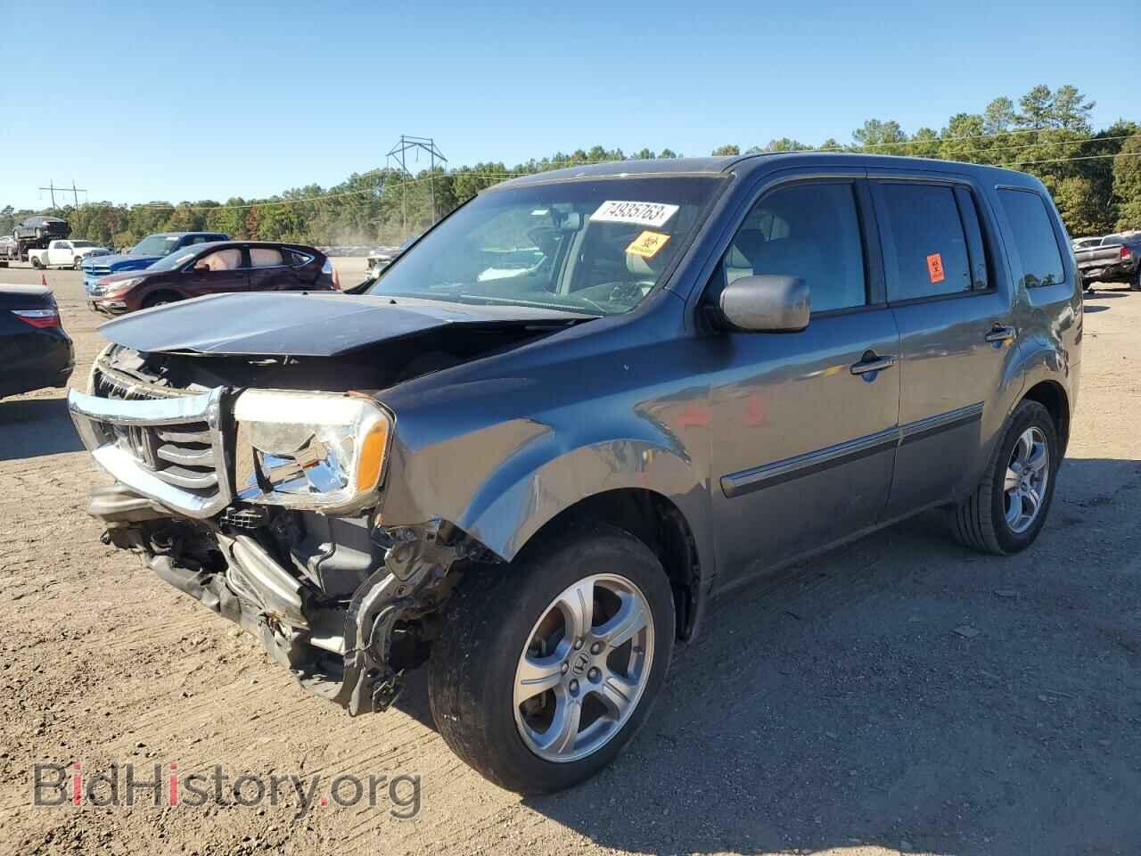 Фотография 5FNYF3H56DB011627 - HONDA PILOT 2013