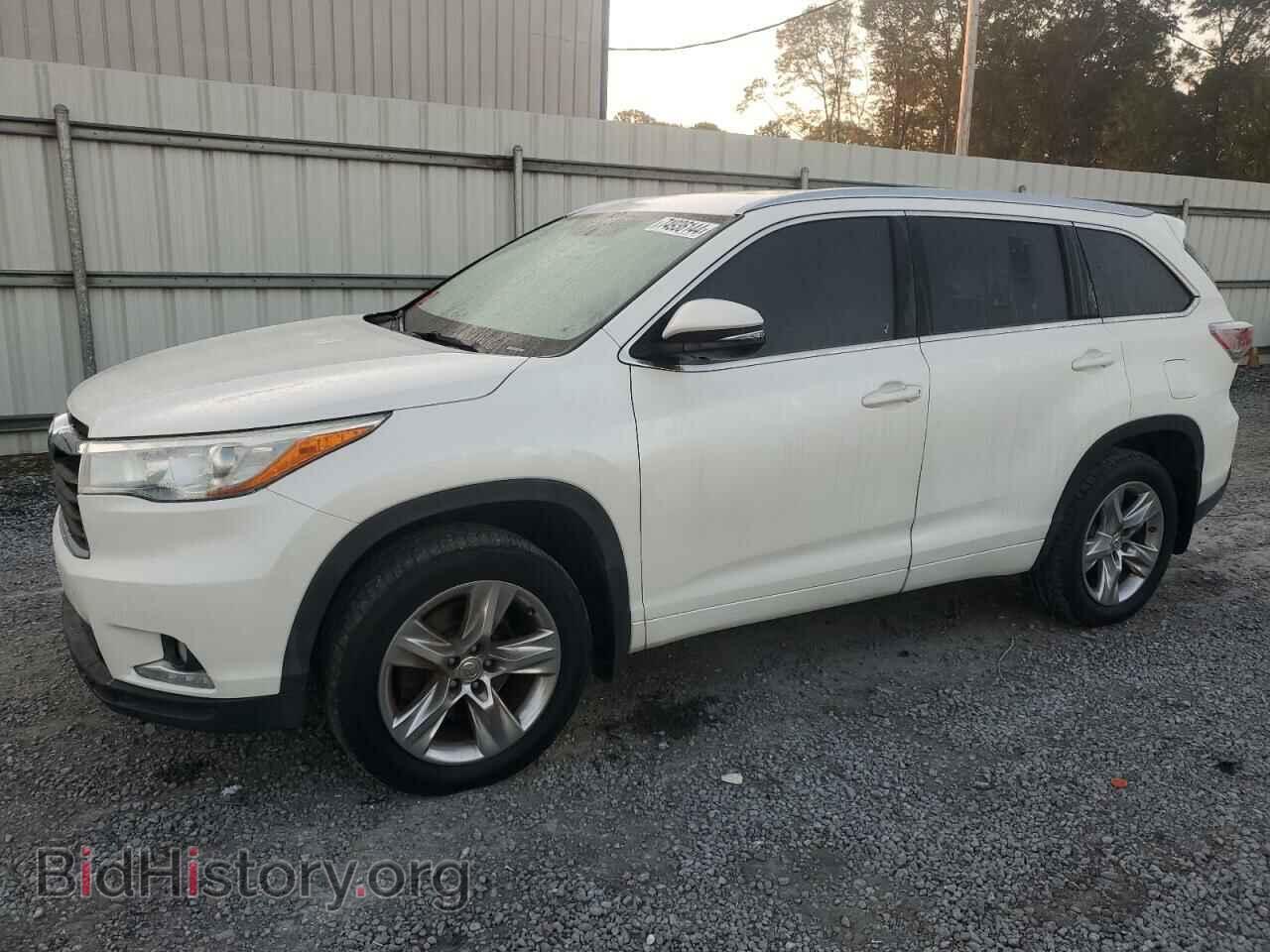 Фотография 5TDDKRFH5ES053309 - TOYOTA HIGHLANDER 2014