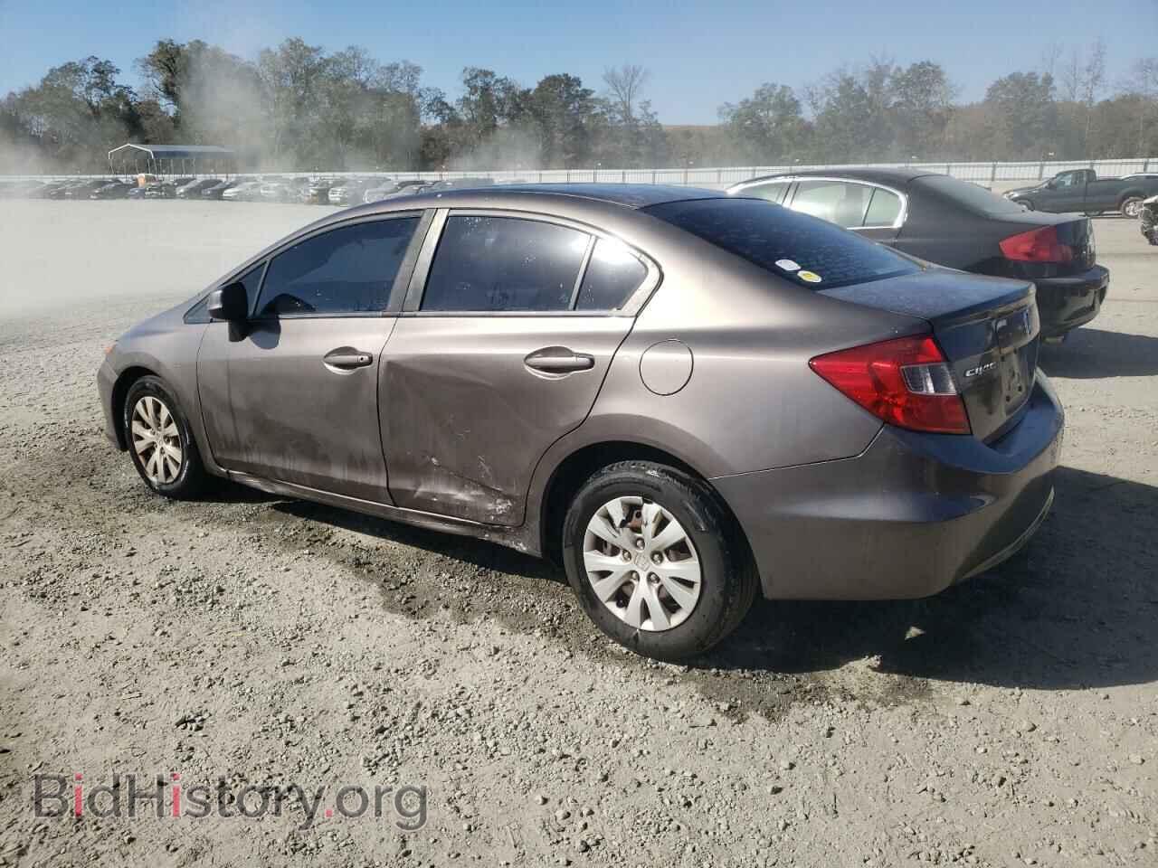 2012 HONDA CIVIC - VIN: 2HGFB2F54CH597075 - Фото 2