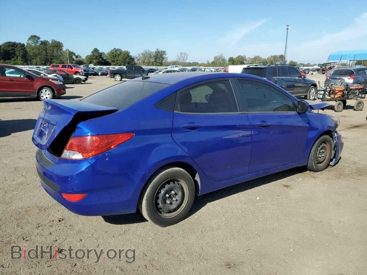 2014 HYUNDAI ACCENT - VIN: KMHCT4AE2EU642365 - Фото 3