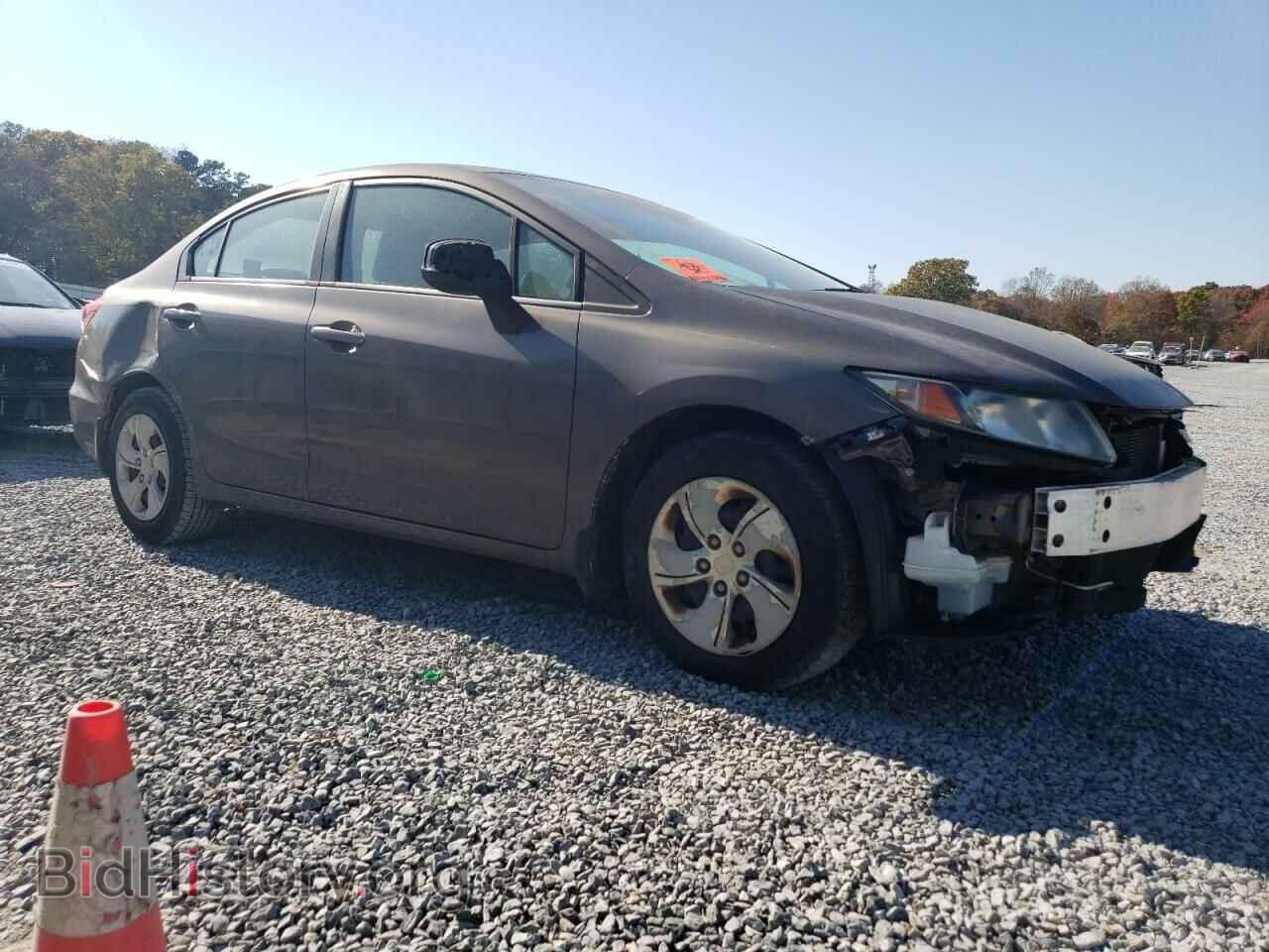 2013 HONDA CIVIC - VIN: 2HGFB2F54DH552624 - Фото 4