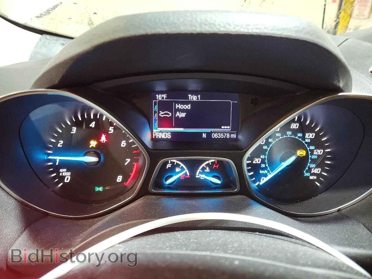 2016 FORD ESCAPE - VIN: 1FMCU9J91GUC74468 - Фото 9