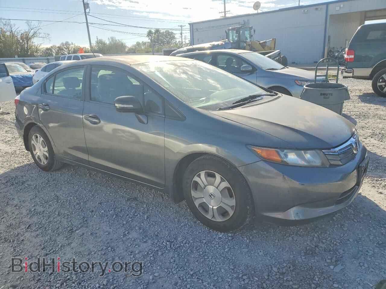 2012 HONDA CIVIC - VIN: JHMFB4F2XCS007632 - Фото 4