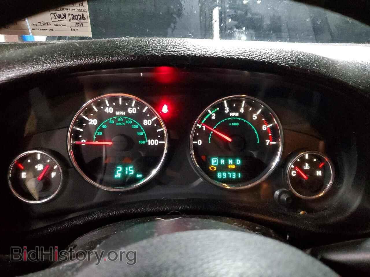 2011 JEEP WRANGLER - VIN: 1J4AA2D12BL574174 - Фото 9