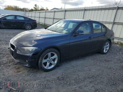 2013 BMW 3 SERIES I xDrive, blue — VIN WBA3C3C53DF981969, Copart