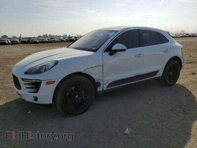 2016 Porsche MACAN Macan S, white — VIN WP1AB2A53GLB42130, Copart