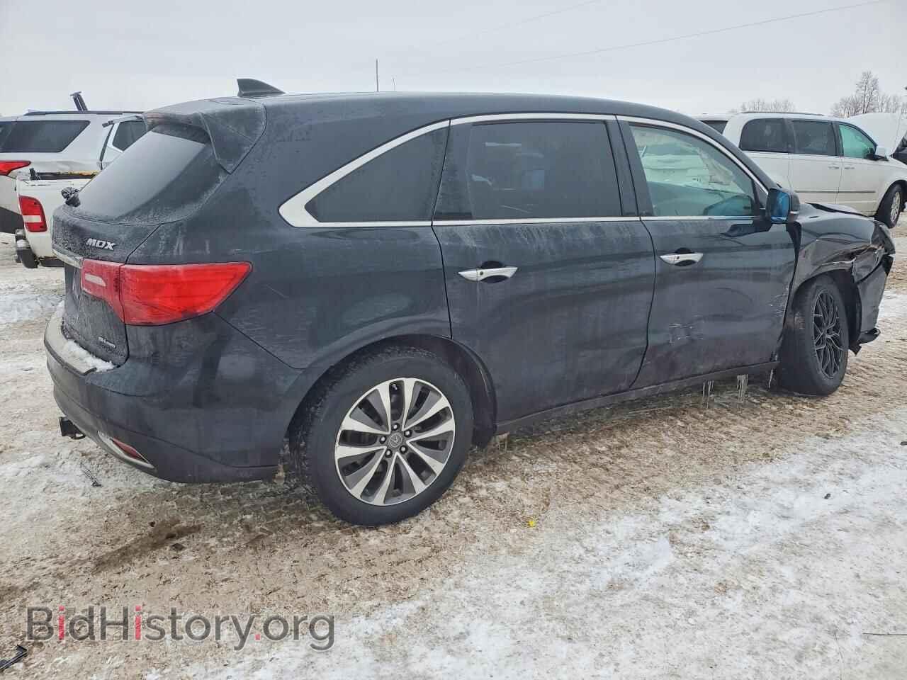 2016 ACURA MDX - VIN: 5FRYD4H4XGB028078 - Фото 3