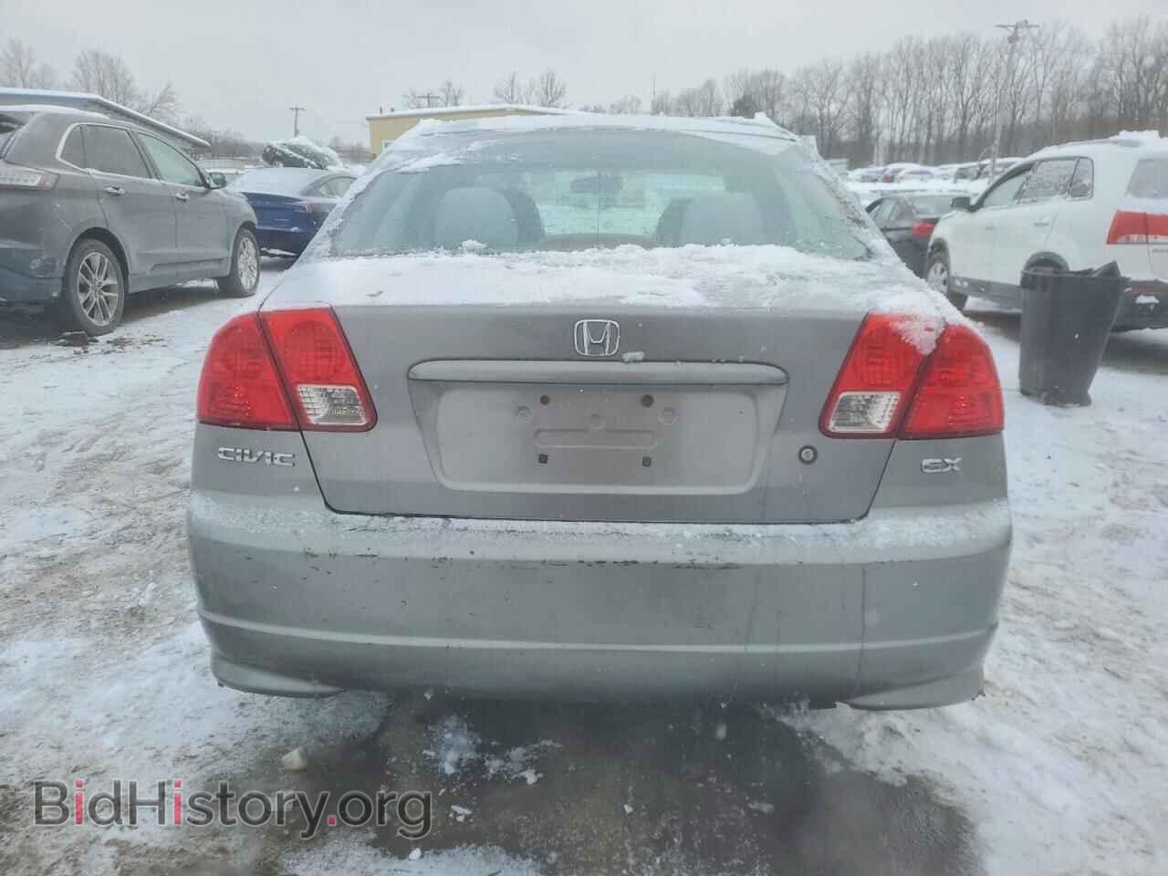 2005 HONDA CIVIC - VIN: 2HGES26705H606788 - Фото 6