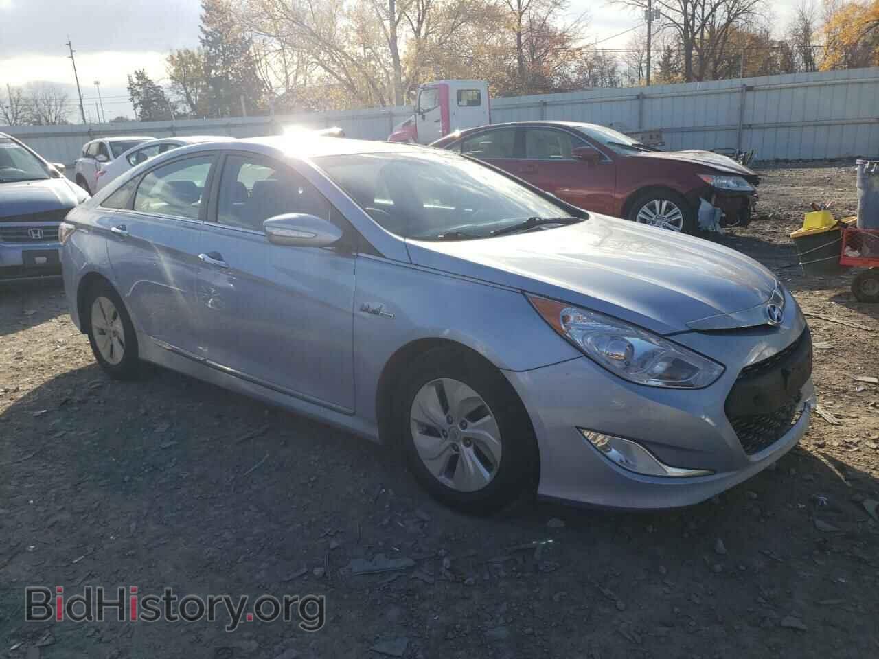 2014 HYUNDAI SONATA - VIN: KMHEC4A49EA117627 - Фото 4