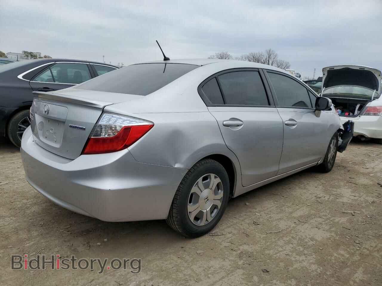 2012 HONDA CIVIC - VIN: JHMFB4F35CS006042 - Фото 3